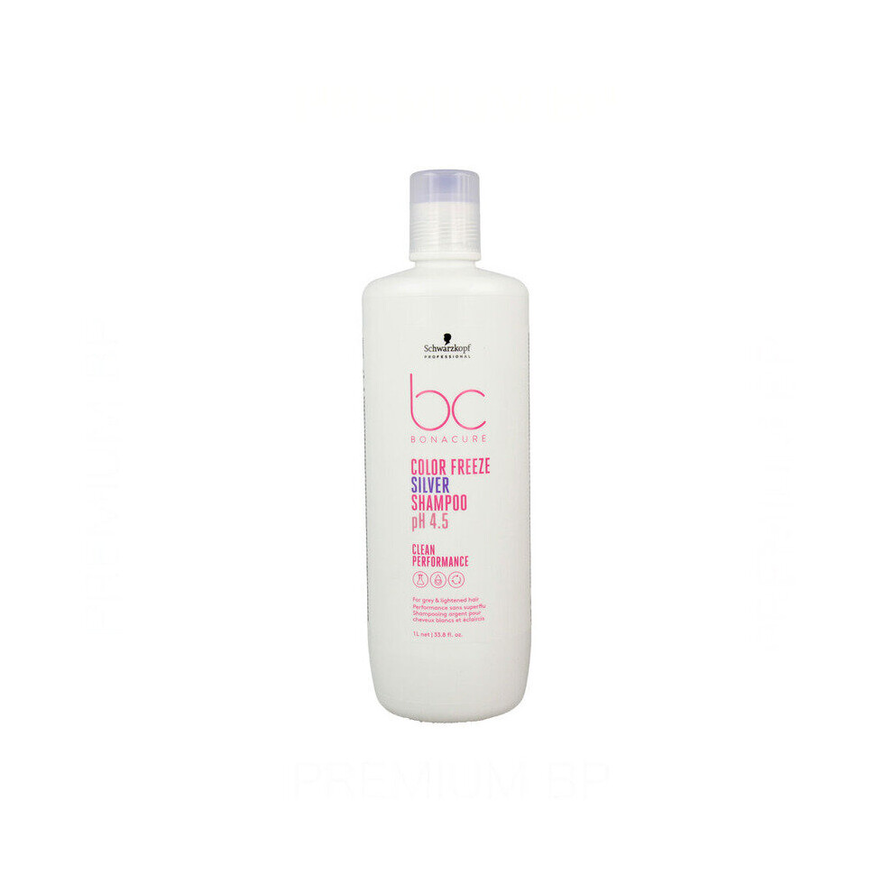 Shampoo Schwarzkopf  Bonacure Color Freeze Silver (1000 ml)