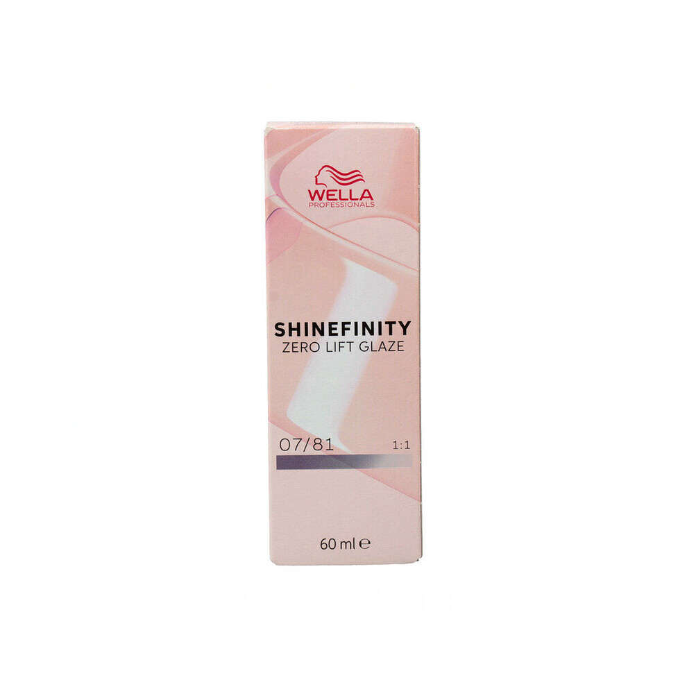 Permanent Colour Wella Shinefinity NÂº 07/81 (60 ml)