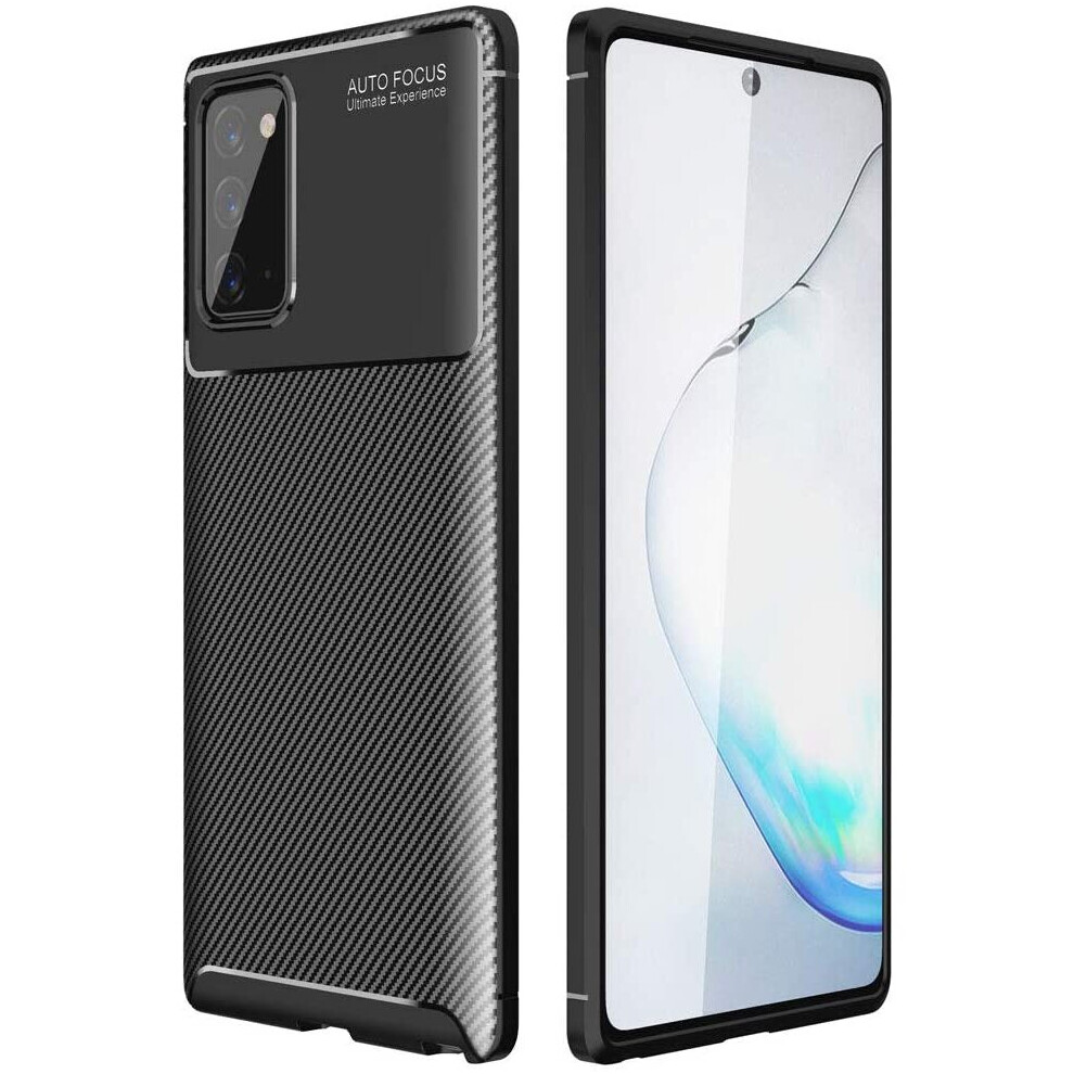 TECHGEAR Galaxy Note 20 Case [CarbonFlex Case] Premium Flexible Soft Shockproof Slim Fit Case Cover with Carbon Fibre Effect...