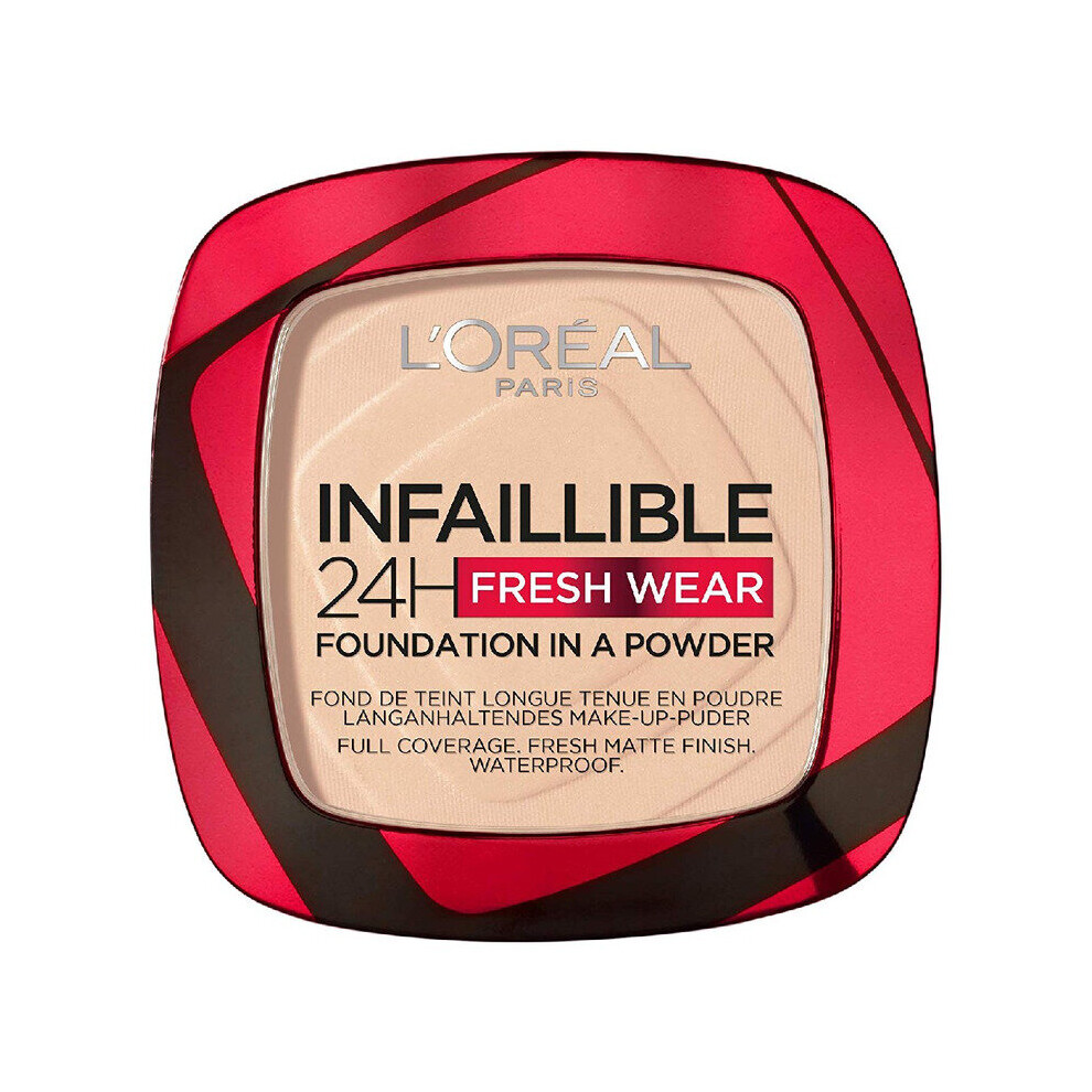 Powder Make-up Base Infallible 24h Fresh Wear L'Oreal Make Up 20 (9 g)-image-OPC-P995CH6-NEW
