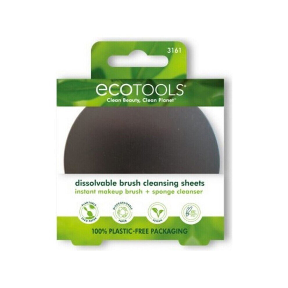 Make-up Brush Cleaner Ecotools Sheets (30 uds)