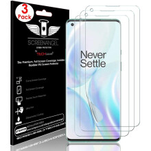 TECHGEAR [3 Pack Screen Protector fits OnePlus 8 [Screen Angel Edition] [Case Friendly] [Bubble Free] [FULL Screen Coverage] HD...