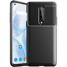 TECHGEAR Casde fits OnePlus 8 [CarbonFlex Case] Premium Flexible Soft Shockproof Slim Fit Case Cover with Carbon Fibre Effect...