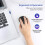 TeckNet TECKNET Mini Wireless Mouse for Laptop, 1200DPI Optical Computer Mouse with USB Receiver, 2.4GHz Ergonomic Cordless Mouse... 6