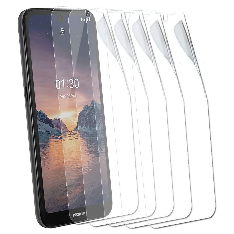 TECHGEAR [5 Pack] Screen Protectors Compatible with Nokia 1.3, CLEAR LCD Screen Protectors Cover Guards