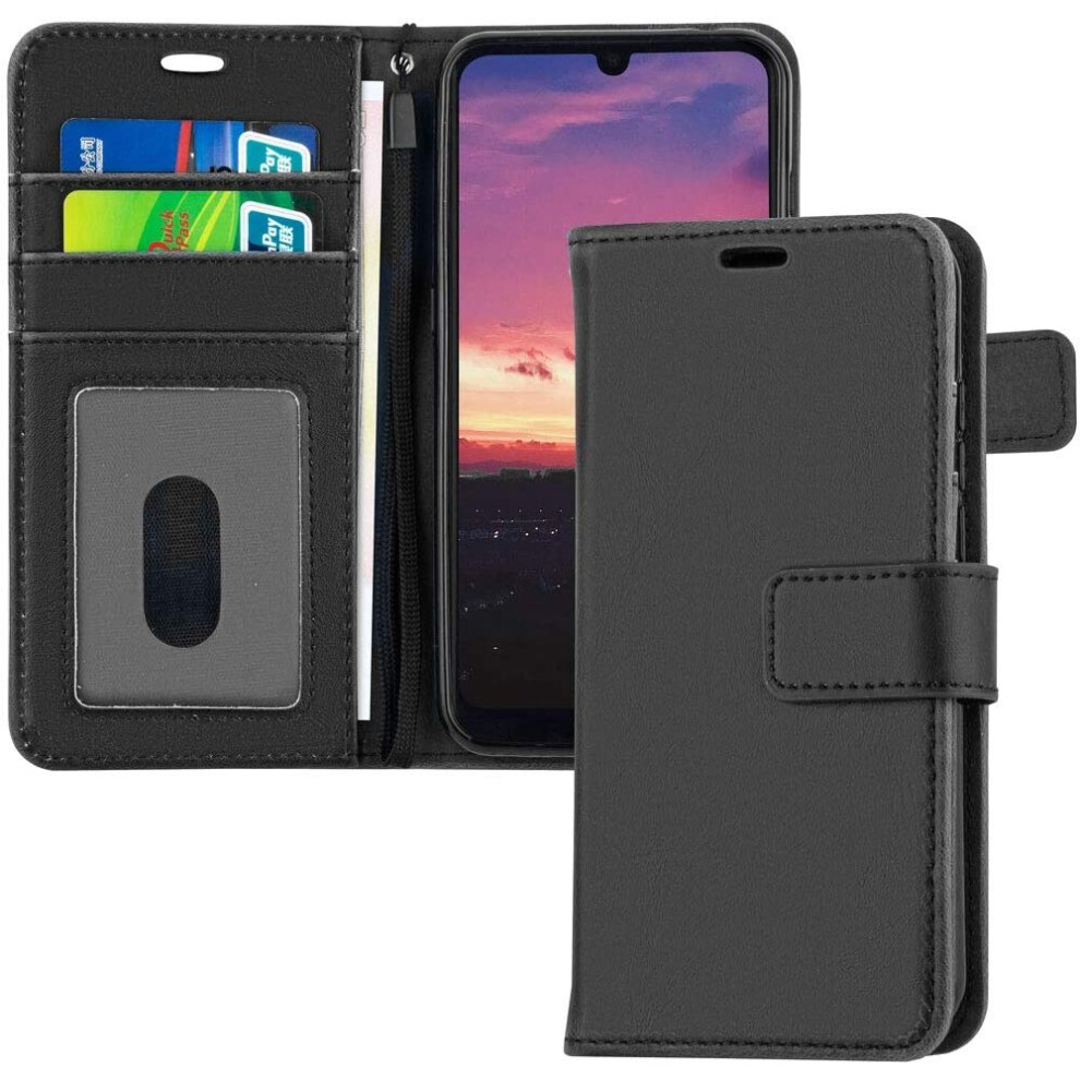 TECHGEAR Case Fits Nokia 1.3 Leather Wallet Case, Flip Protective Case Cover with Wallet Card Holder, Stand and Wrist Strap -...