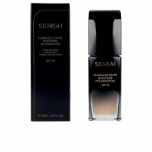 Vloeibare foundation - SENSAI - Flawless Satin Moisture - 30 ml - Hypoallergeen - Kleur Oker