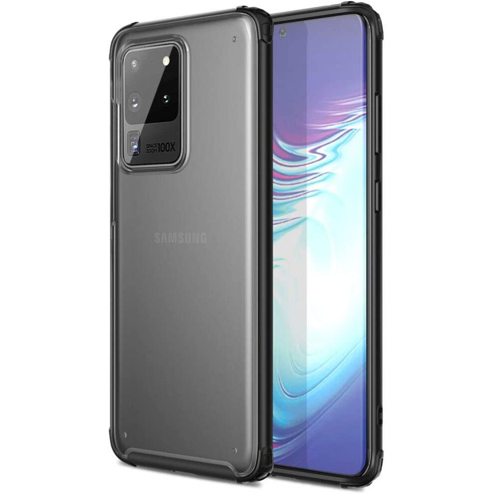 Techgear Galaxy S20 Ultra Case [Fusion Fx Case] Slim & Tough, Shockproof, Protective, Fused Gel Bumper & Hard Back... Light