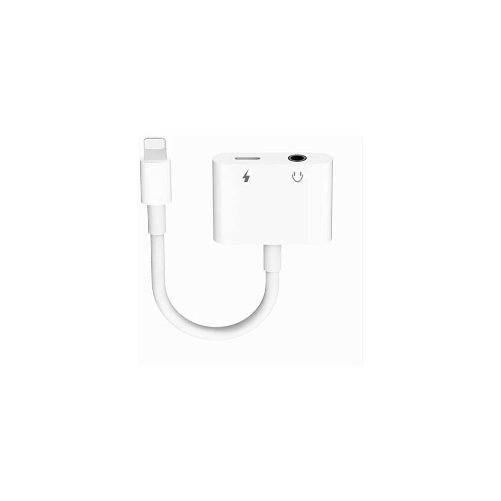 【2 In 1】Zt Headphone Adapter For Iphone To 3.5Mm Jack Aux Audio Jack Dual Adapter Dongle Splitter Earphone Converter Compatible... 5065002515421