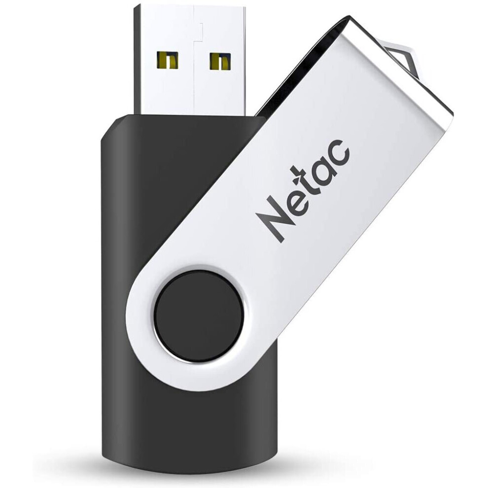 Netac 64GB USB 2.0 Flash Drive, Swivel Design Memory Sticks, Pen Drive, Usb Sticks for Data Storage, Zip Drive and jump Drive...