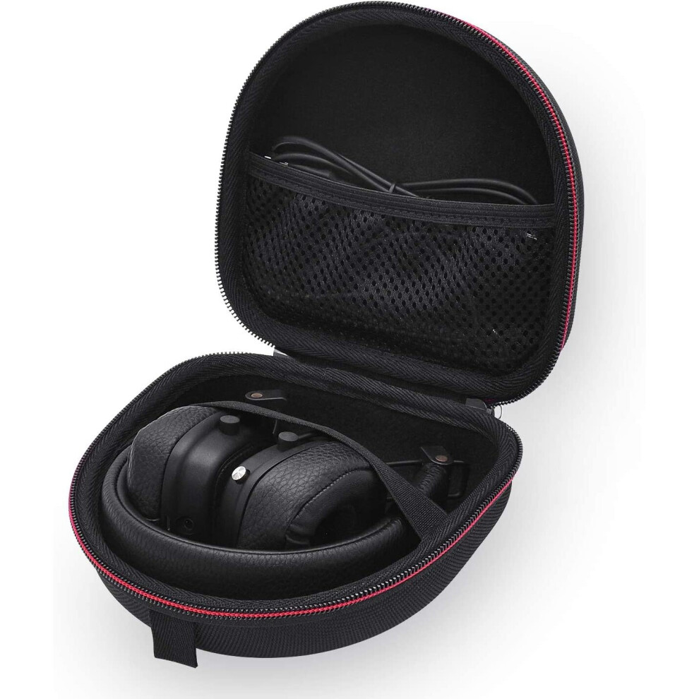 Case for Marshall Major IV/III/II Bluetooth On-Ear Headphones,Protective Cover Travel Storage Bag(Black)
