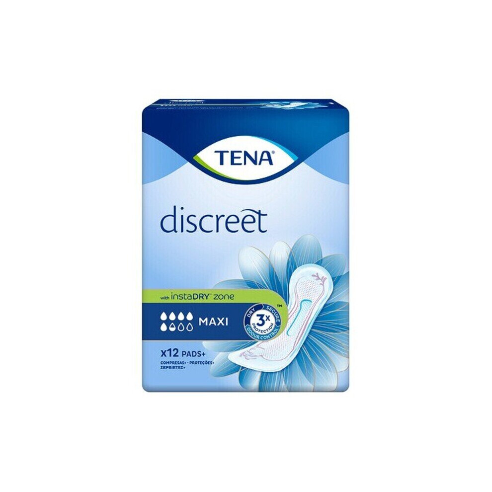 Incontinence Sanitary Pad Lady Maxi Tena (12 uds)