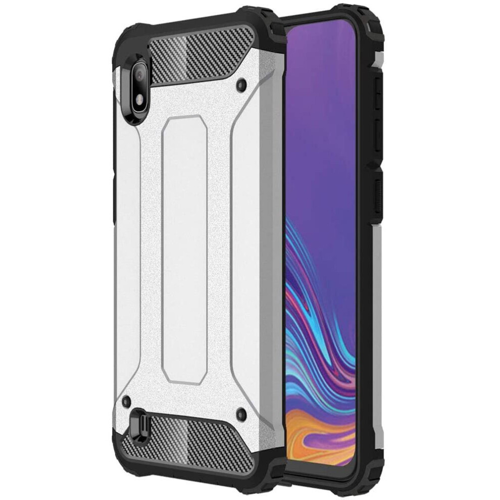 TECHGEAR Galaxy A10 Case [Tough Armoured] ShockProof Dual-Layer Protective Heavy Duty Tough Cover Designed for Samsung Galaxy...