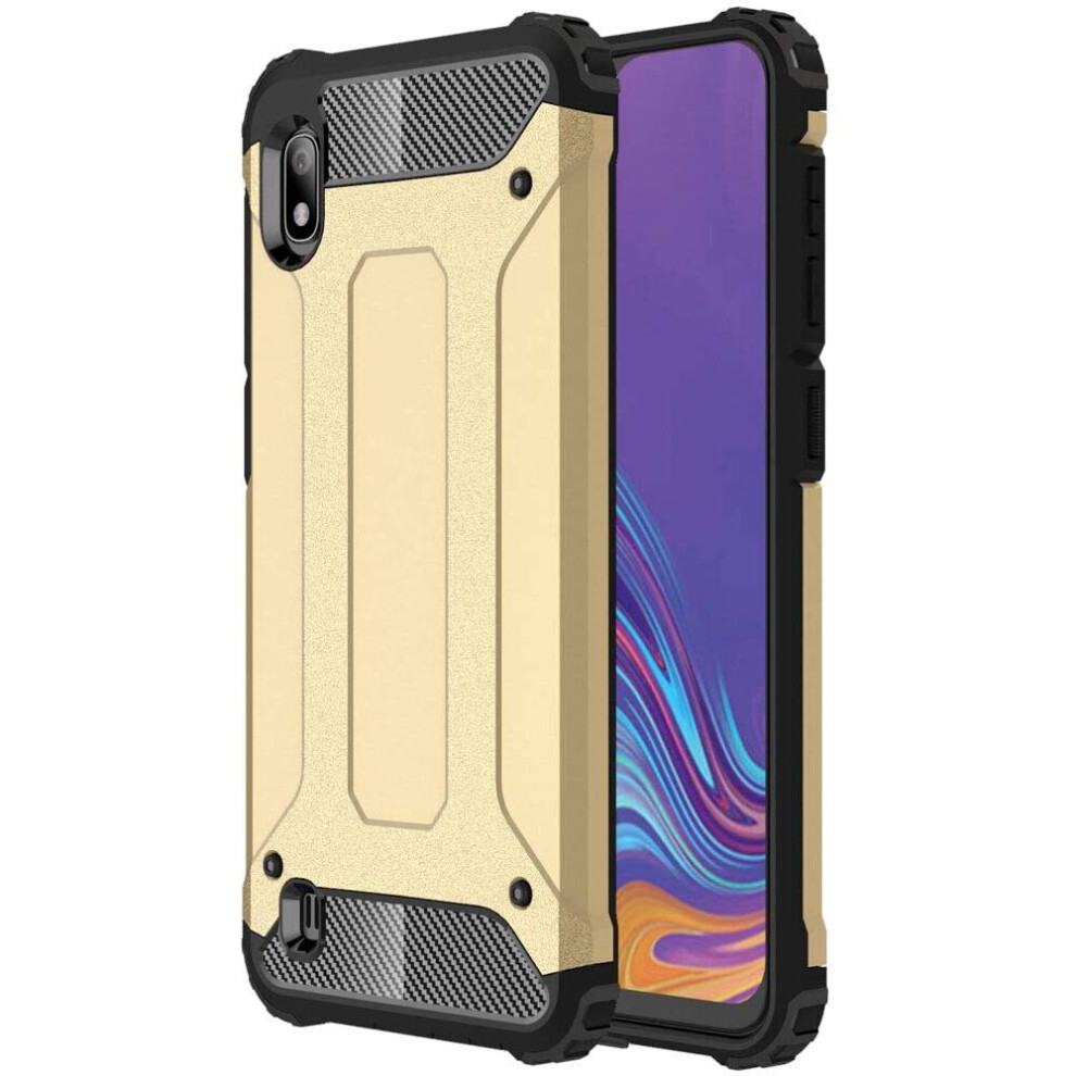 Techgear Galaxy A10 Case [Tough Armoured] Shockproof Dual-Layer Protective Heavy Duty Tough Cover Designed For Samsung Galaxy...