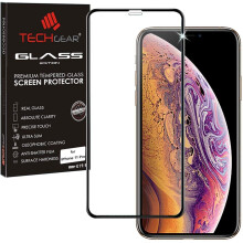 TECHGEAR 3D GLASS Edition for iPhone 11 Pro 5.8", [FULL Screen Adhesion] & [Full Coverage] Tempered Glass Screen Protector...
