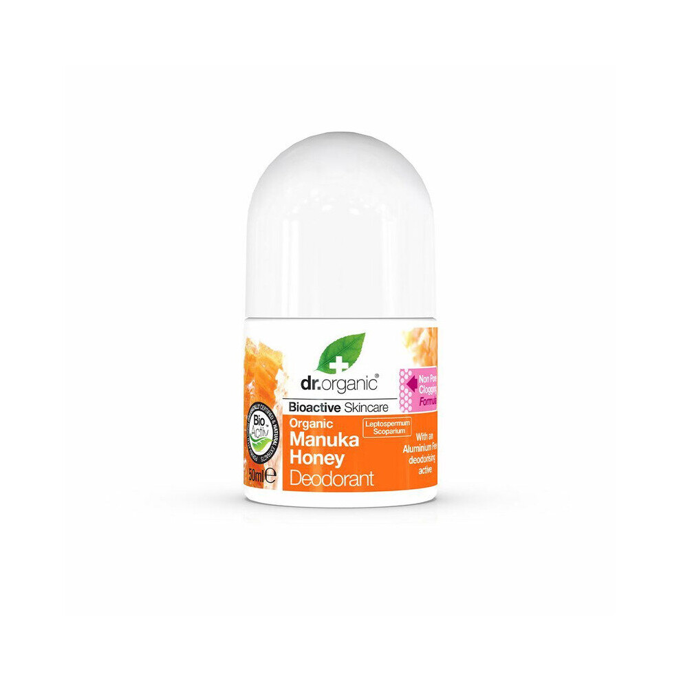 Dr Organic Roll-On Deodorant Dr.organic Manuka Honey (50 Ml)