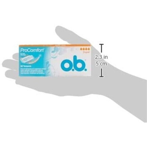 (32 u) O.B. PROCOMFORT SUPER tampón 1