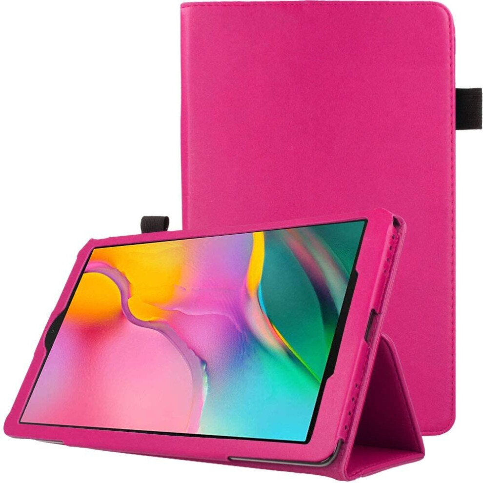 Techgear Leather Case For New Samsung Galaxy Tab A 10.1" 2019 (Sm-T510 / Sm-T515) Premium Pu Leather Slim Folio Stand Case...