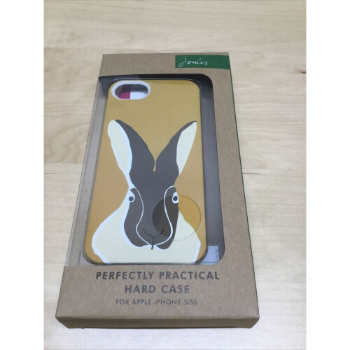 Joules Joules Iphone 5 Phone Case Bunny Hard Shell Case Mustard Yellow