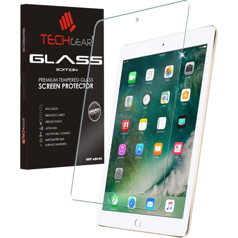 TECHGEAR Anti-Glare Screen Protector for iPad Air 9.7", Air 2, iPad 6 - MATTE GLASS Edition Genuine Tempered Glass Screen...