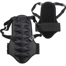 (Black, M) Back Protector for Sports