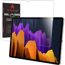 TECHGEAR Anti Glare Galaxy Tab S7+ 12.4" MATTE Glass Edition, Tempered Glass Screen Protector [9H Toughness] [No-Bubble]...