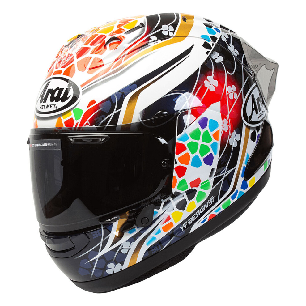 (S) Arai Rx 7V Evo Nakagami Gp2 Helmet White 4530935612949