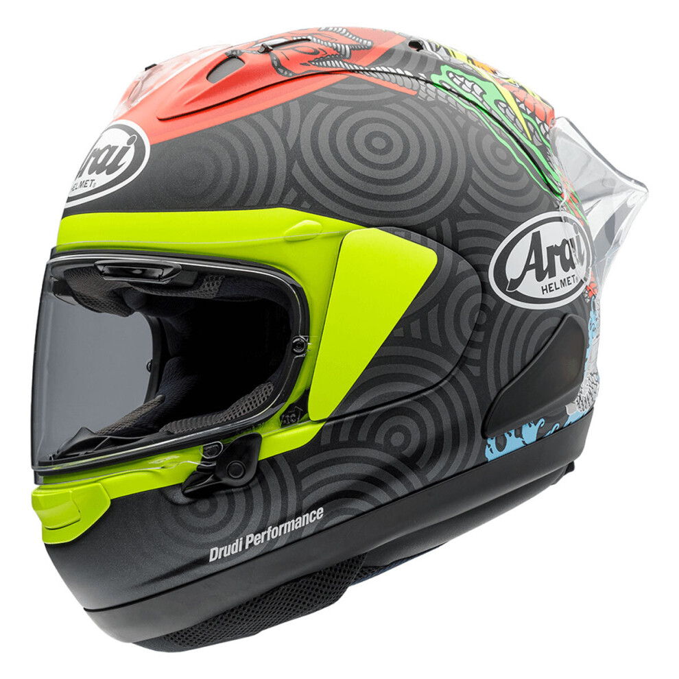 (Xs) Arai Rx 7V Evo Tatsuki Helmet Grey 4530935612987