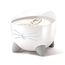 Catit PIXI Cat Water Fountain with stainless steel top