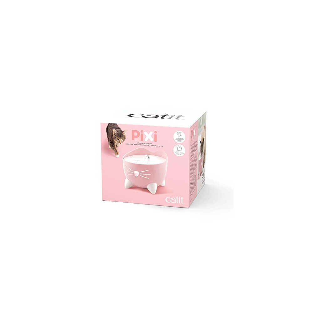 Catit PIXI Cat Water Fountain in pink