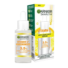 Garnier Vitamin C Serum for Face, Anti-Dark Spots & Brightening Serum, 3.5% Vitamin C, Niacinamide, Salicylic Acid & Lemon Extract, Brightening S
