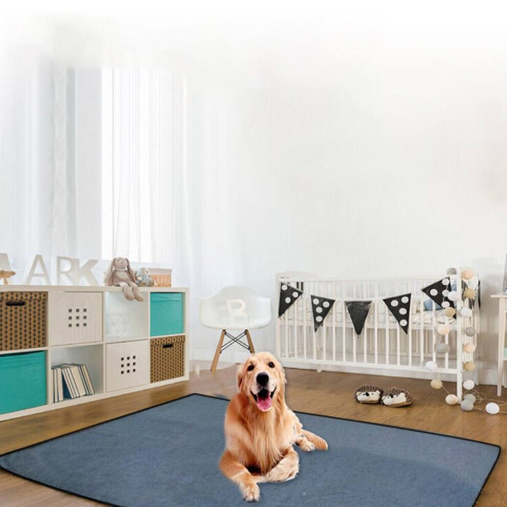 (91*104cm) Anti-slip Dog Pee Pad Blanket Reusable Absorbent Tineer Diaper Washable Puppy Training Pad Pet Bed Urine Mat