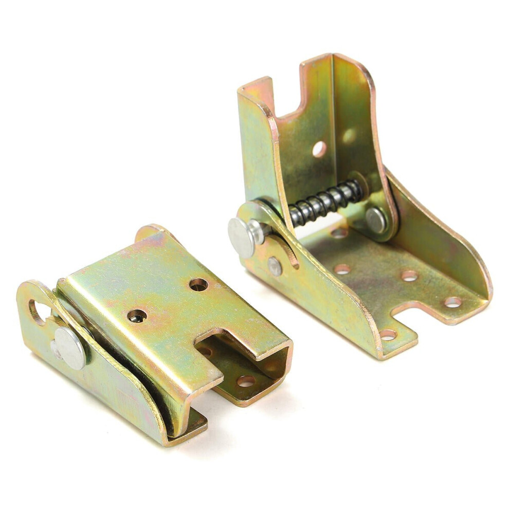 2Pcs Folding Feet Hinges Self Lock Zinc Alloy for Table Leg Bracket