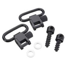 2Pcs QD Strap Buckle Quick Detachable Sling Swivels Bolt Action Wood Screw Type