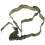 (Brown) 3-point Strap Three Point Tactical Sling Multi-function Adjustable String Clip Airsoft 5