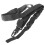 (Black) 3-point Strap Three Point Tactical Sling Multi-function Adjustable String Clip Airsoft 12