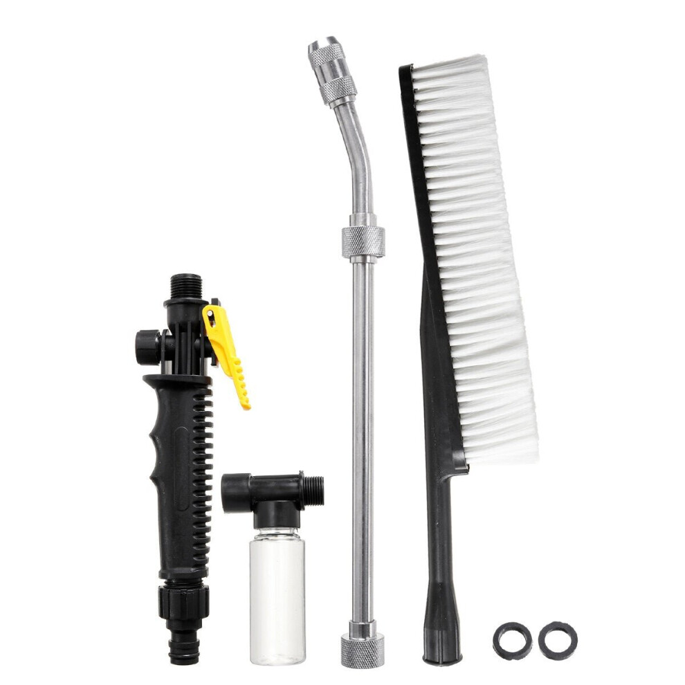 (F: 48cm + foam bottle + brush) 30cm 48cm 56cm High Pressure Water Washer Nozzle Spray