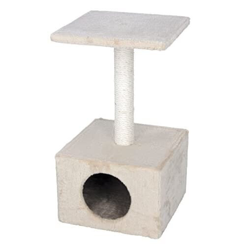 Kerbl Cat Amethyst Scratching Post, 31 x 31 x 57 cm, Beige