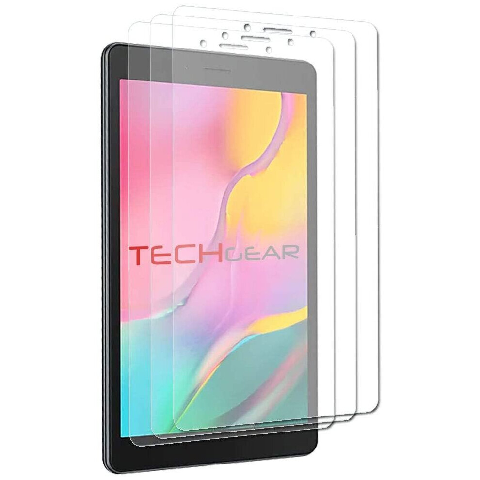 Techgear [Pack Of 3 Screen Protectors Compatible For Samsung Galaxy Tab A 8.0 2019 8" (Sm-T290 / Sm-T295), Ultra Clear Screen...