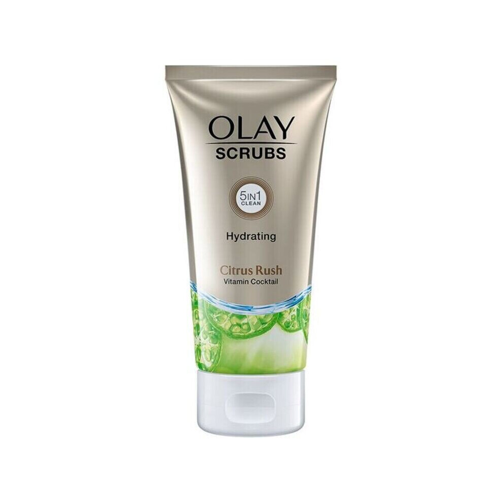 Facial Exfoliator Scrubs Olay Scrubs Citric 5-in-1 (150 ml)