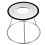 Stainless Steel Pour Over Coffee Dripper Flower Pattern Paperless Reusable Double Mesh Cone Filter 8