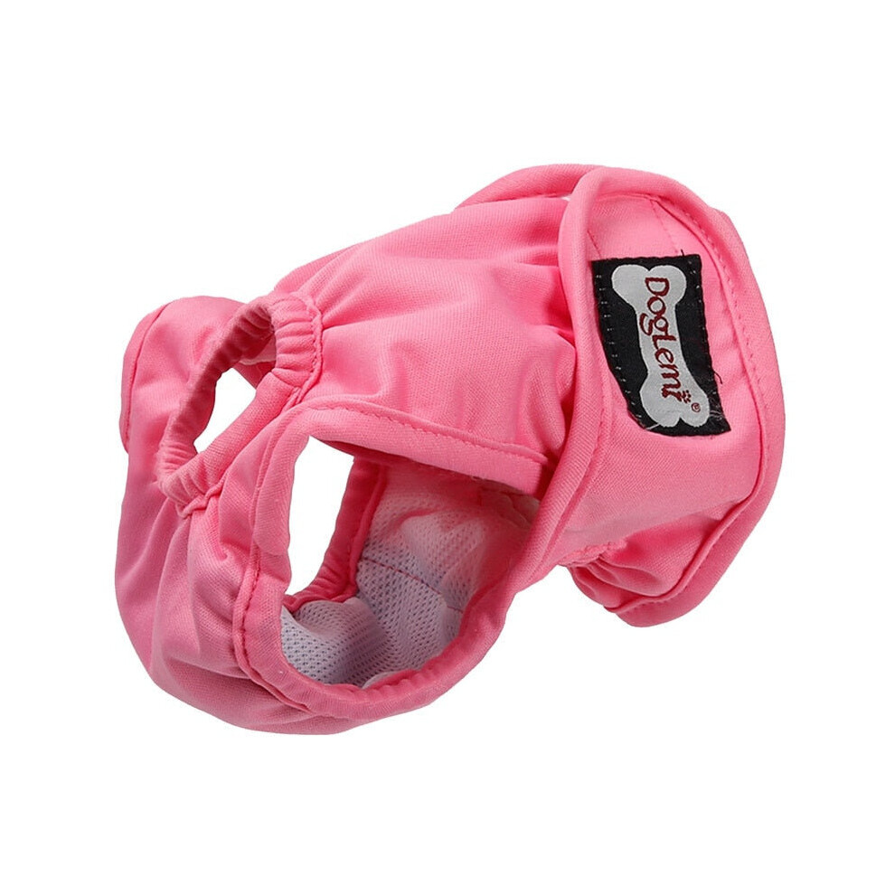 (pink, XS / 16-22cm) Dog Diaper Shorts for Pet Sanitary, Large Dog Underwear Briefs
