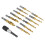 () 13pcs M3-M10 Metric Screw Thread Tap Drill Bits Set Hex Shank Bit Compound Hand Tools with Joint Rod 6