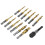 () 13pcs M3-M10 Metric Screw Thread Tap Drill Bits Set Hex Shank Bit Compound Hand Tools with Joint Rod 8
