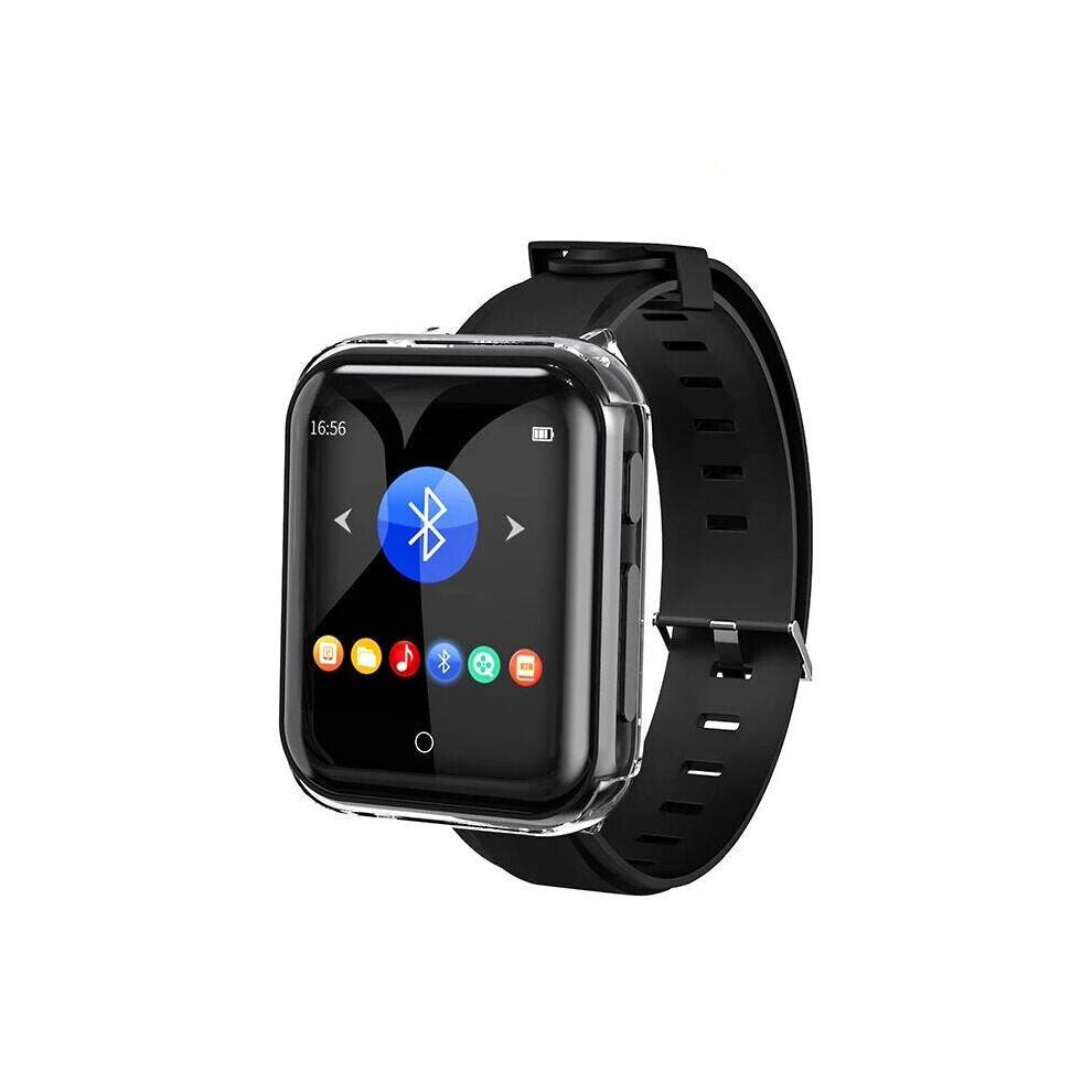 (8GB) bluetooth 5.0 Wearable Mini Sport Smart Watch MP3 Player Pedometer Full Touch Screen Music Speake Support FM Radio Recorder Video with Watchband