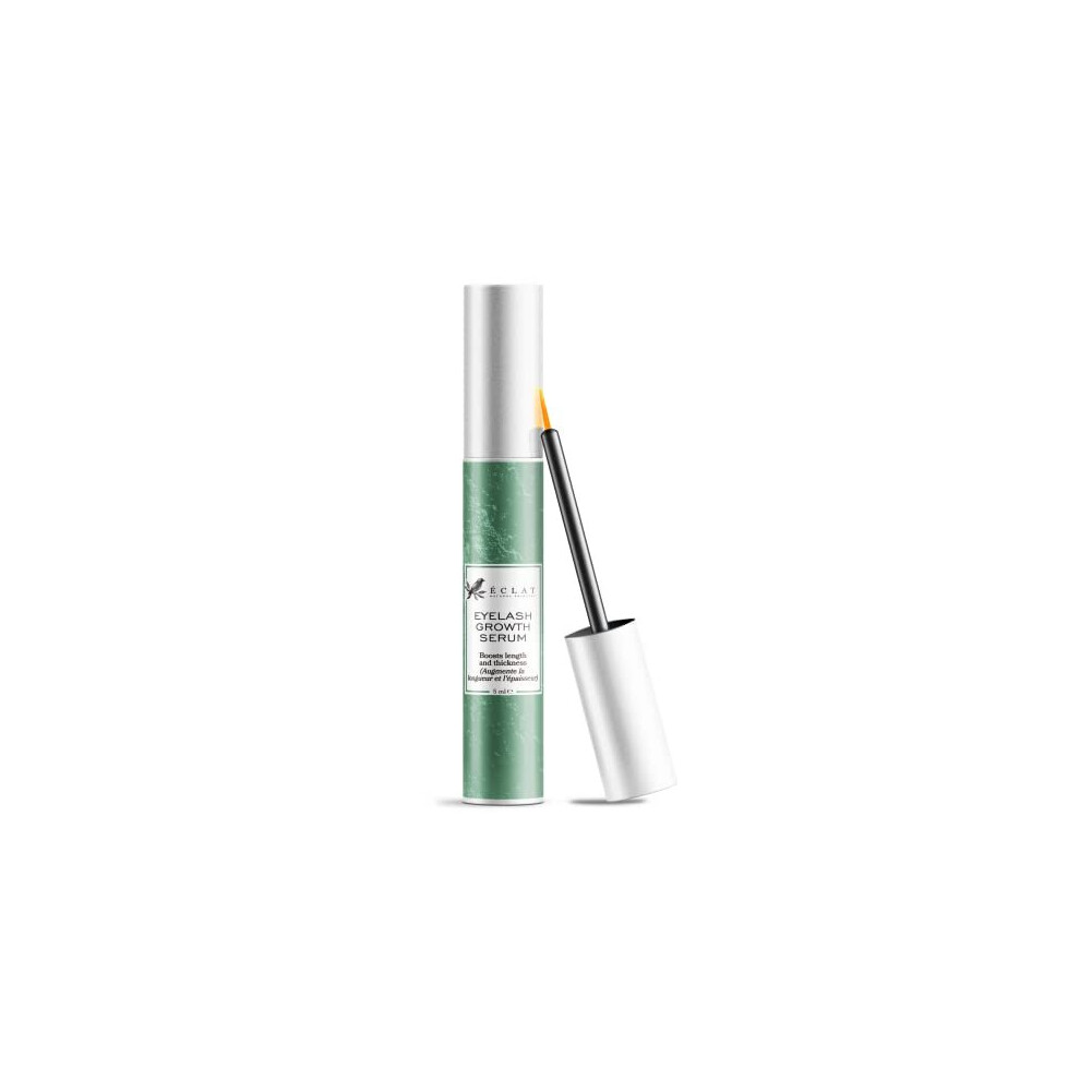 Eclat Skincare Eyelash Growth Serum For Longer/Fuller/Thicker Lashes - Eye Lashes & Brow Enhancer Serum Used For Lashes/Brows/Lash Extensions - Ophthalmologist