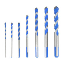() 10Pcs Multi-functional Glass Drill Bit Tungsten Carbide Tip Triangle Drill Bits for Ceramic Tile Concrete Brick Metal Stainless Steel Wood