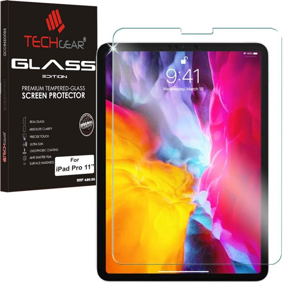 TECHGEAR Anti-Glare Screen Protector iPad Air 4 2020, iPad Pro 11" - MATTE Edition Tempered Glass Screen Protector Compatible...