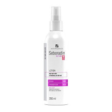 SEBORADIN Oily Hair Lotion for Oily Hair, Lotion Antibacterial Effect 60% Alcohol Natural Extracts Men and Women, 200 ml