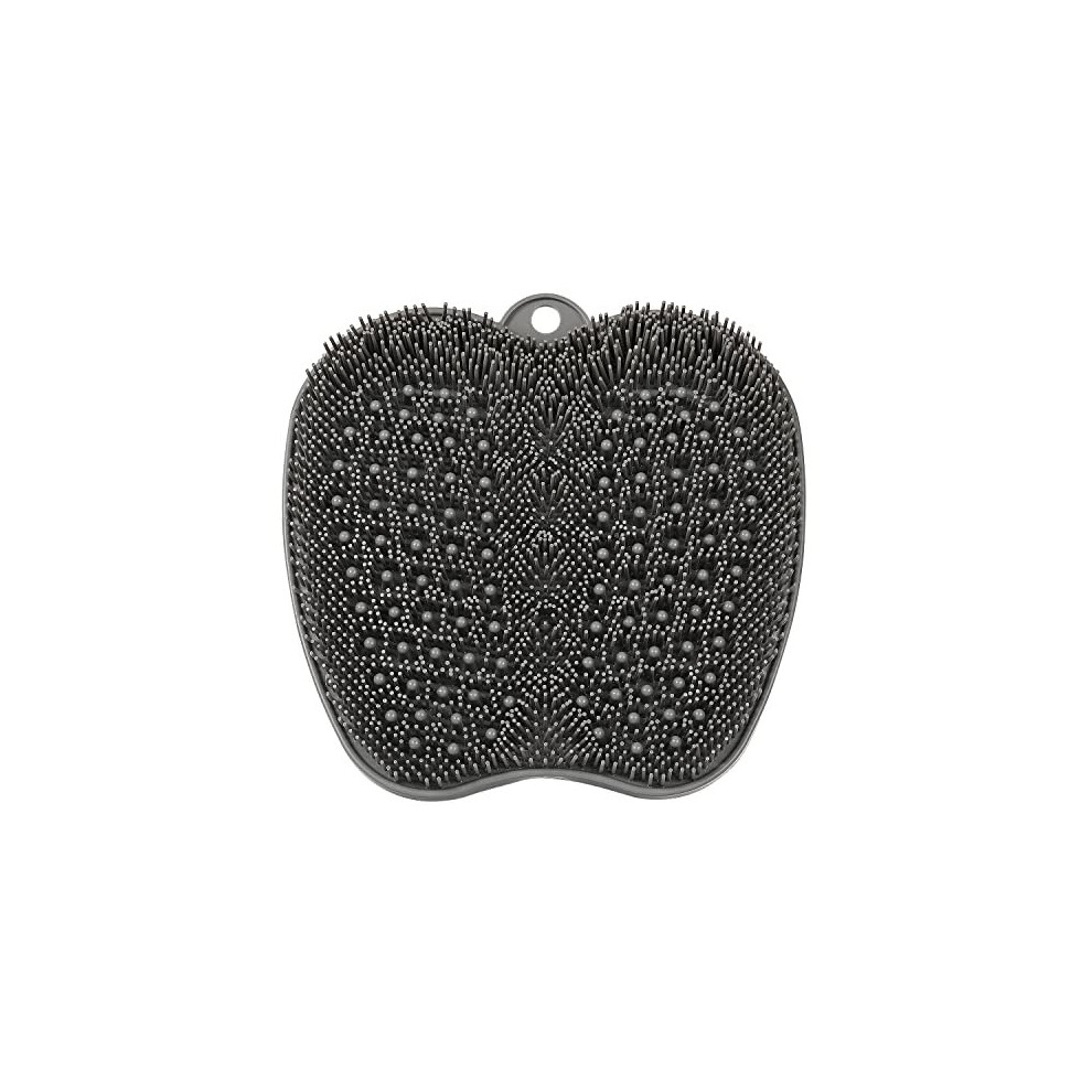Honyin Larger Shower Foot Scrubber, Foot Cleaner Massager Mat With Non-Slip Suction Cups - Cleans, Exfoliation, Massages Your Feet Without Bendin